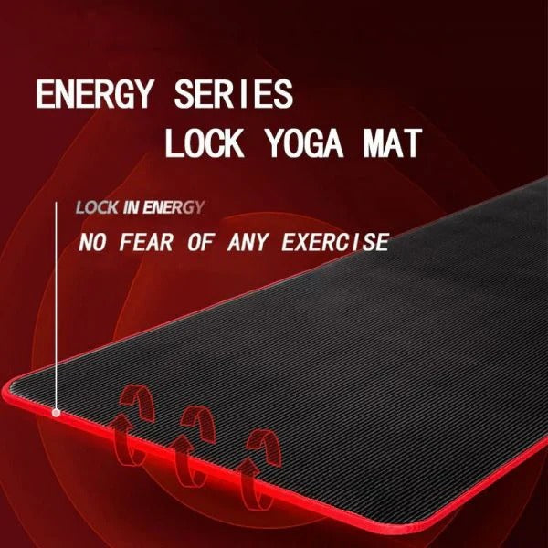 Extra Cushioned High-Density Exercise and Yoga Mat for Men