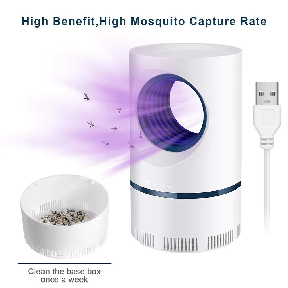 Indoor Insect Control Lamp with Electric LED Mosquito Trap
