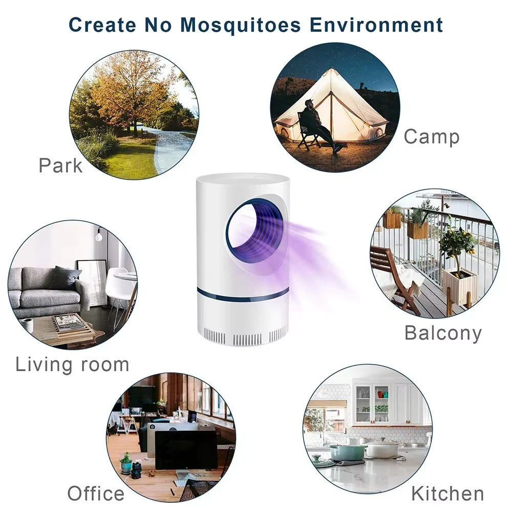 Indoor Insect Control Lamp with Electric LED Mosquito Trap