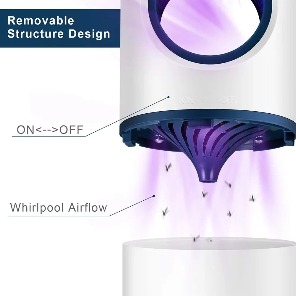 Indoor Insect Control Lamp with Electric LED Mosquito Trap