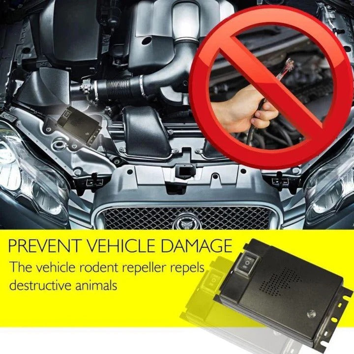 Ultrasonic Rodent Repellent for Vehicles and Trucks