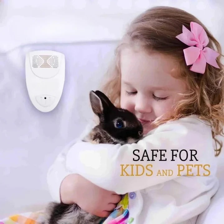 Safe Ultrasonic Bed Bug Repellent - Chemical-Free for Home Use