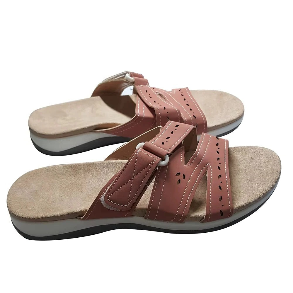 Women's Summer Sandals with Adjustable Strap and Arch Support
