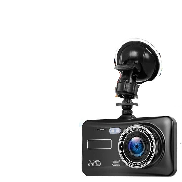 1080P Dual Dash Camera with Wide Angle Lens and 4-Inch Display