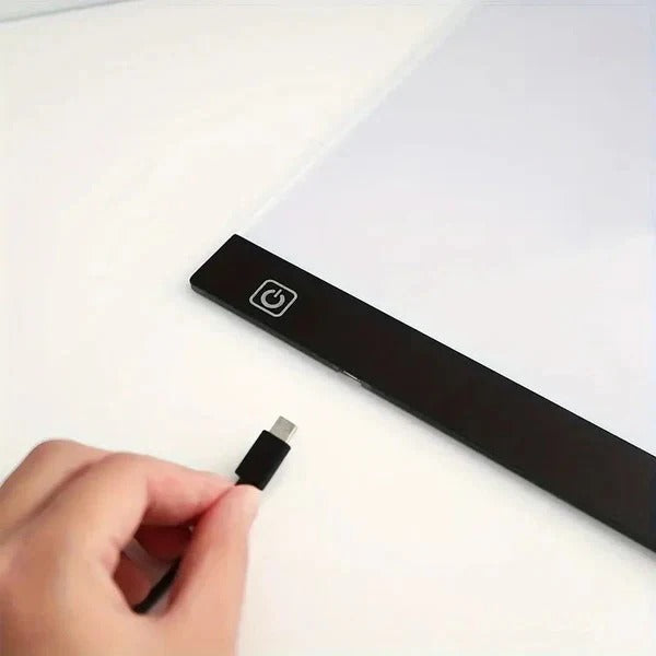 USB Light Pad for Drawing A4 Size with Adjustable Brightness