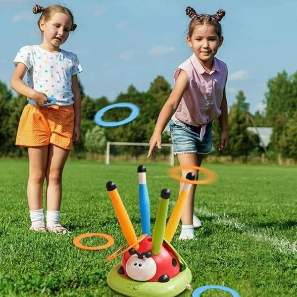 Kids' Outdoor Playset with 3 Activities and Various Play Modes