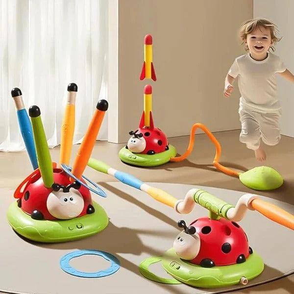 Kids' Outdoor Playset with 3 Activities and Various Play Modes