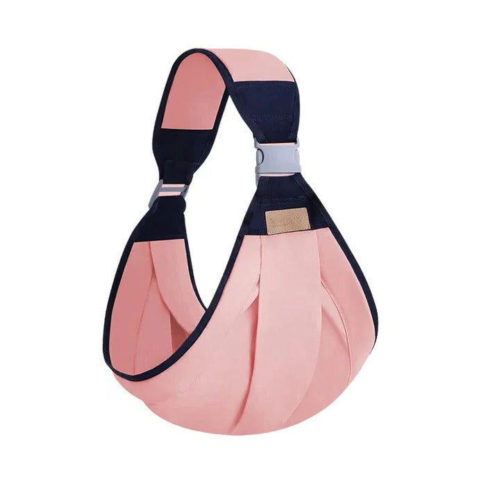 Baby Wrap Carrier with Adjustable Design for Front and Hip Carrying