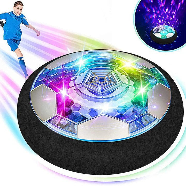 LED Lighted Hover Football Toy for Kids - Rechargeable Battery