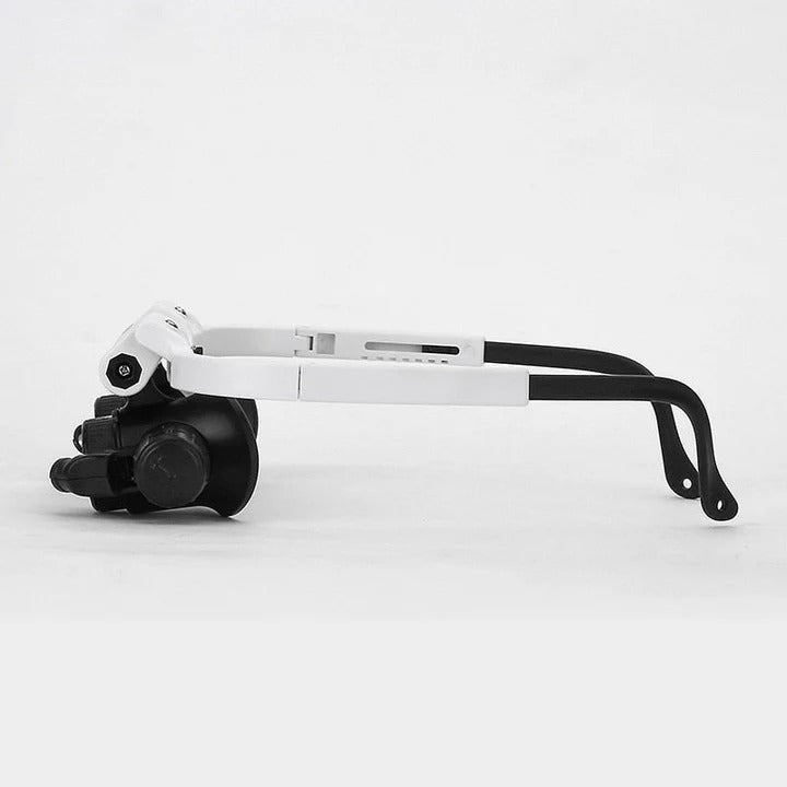 Magnifying Glasses with Dual Lights and 4 Lenses for Precision Tasks
