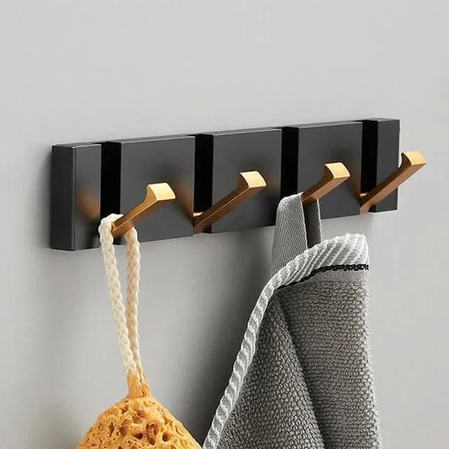 Sleek Space-Saving Wall Hook with Foldable Design