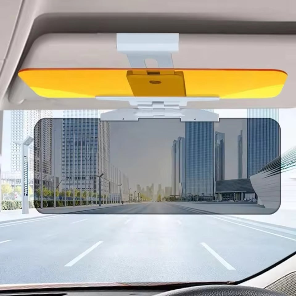 Polarized Sun Visor Extension for Cars – Anti-Glare Windshield Shield