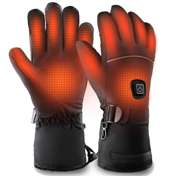 Rechargeable Heated Gloves for Outdoor Use - Durable Design