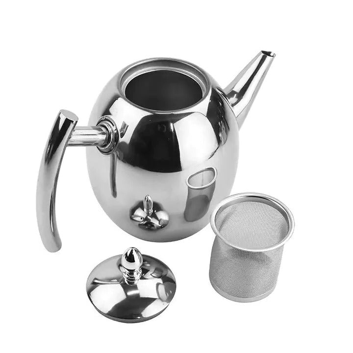 Elegant Stainless Steel Teapot for Durable Home Kitchen Use