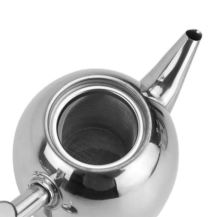 Elegant Stainless Steel Teapot for Durable Home Kitchen Use