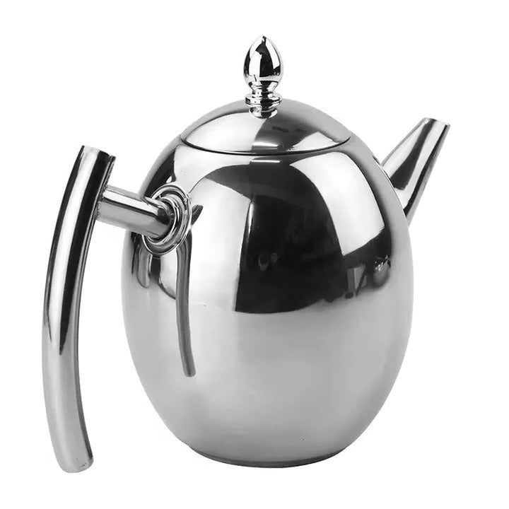 Elegant Stainless Steel Teapot for Durable Home Kitchen Use
