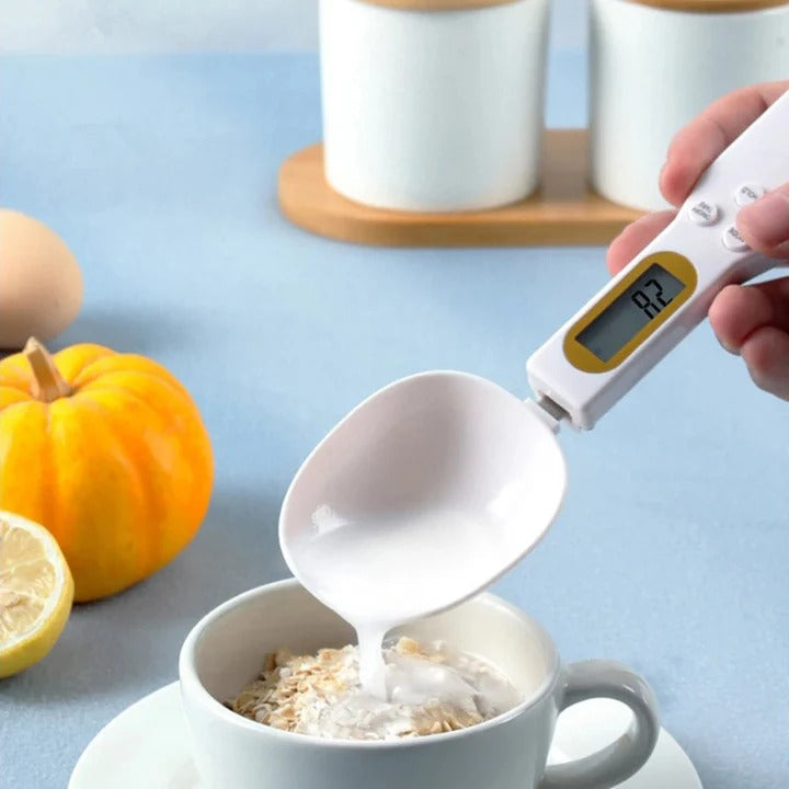 Electronic Measuring Spoon Scale for Liquids, Spices, and Powders