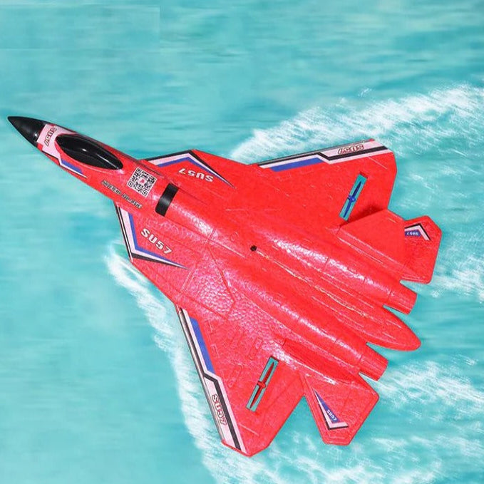2.4GHz Remote Control LED Glider Aircraft SU35 and SU57