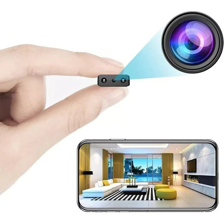 HD Wi-Fi Camera with Video and Audio Functions – Compact Design
