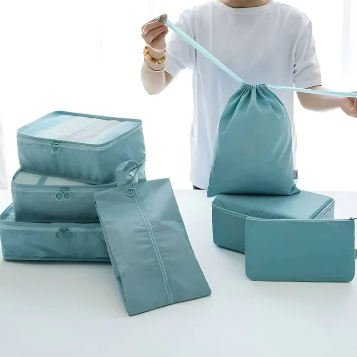7-Piece Packing Cube Set for Travel – Luggage Organizers