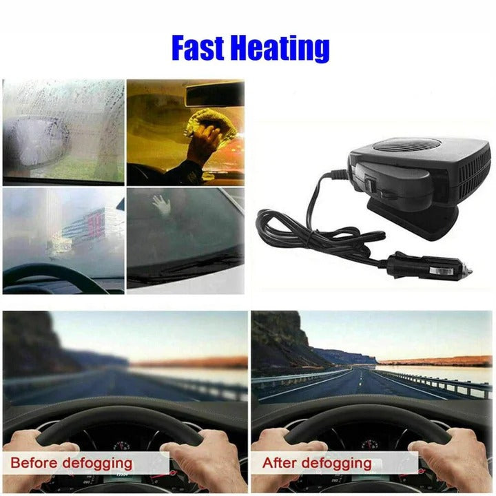 12V Car Heater Fan for Additional Interior Warmth