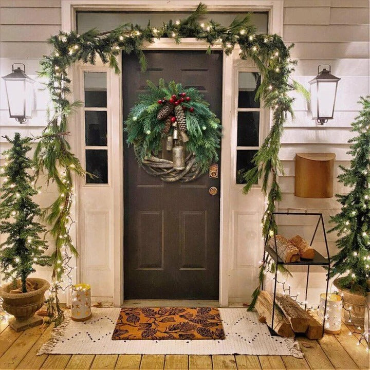 Bohemian Style Door Hanger - Decorative Christmas Wreath