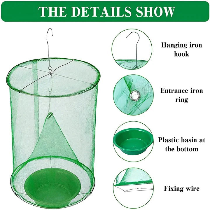 Outdoor Insect Trap for Gardens and Barns
