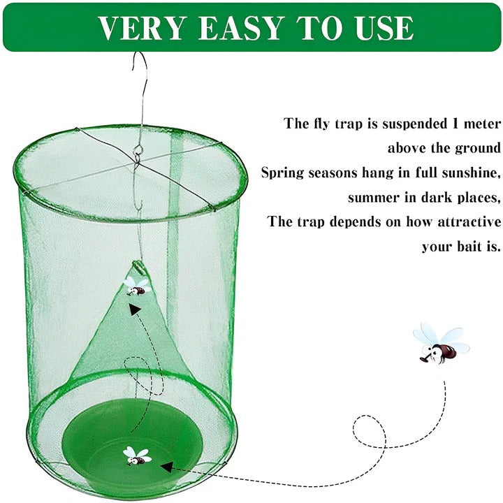 Outdoor Insect Trap for Gardens and Barns