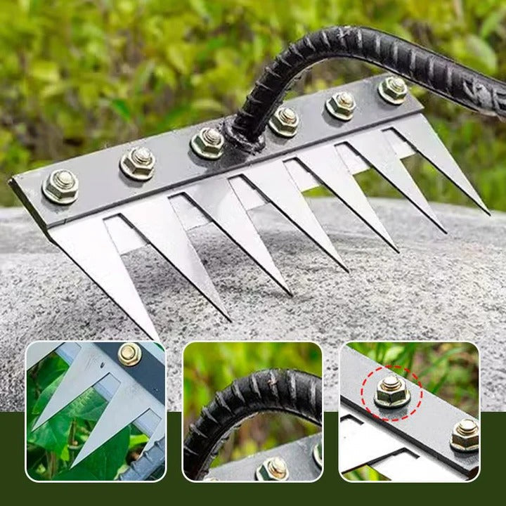 Yard Debris Collector Rake for Gardening