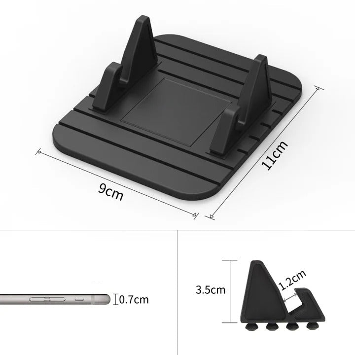Phone Holder for Car with Anti-Slip Base