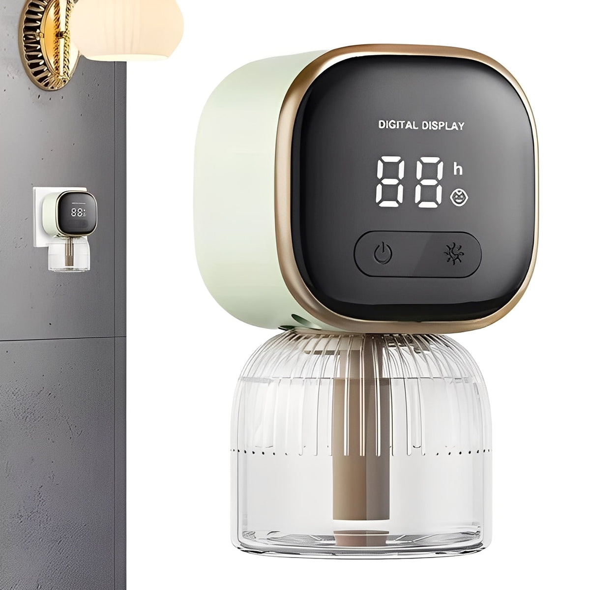 Plug-In Pest Repellent with LED Timer Display