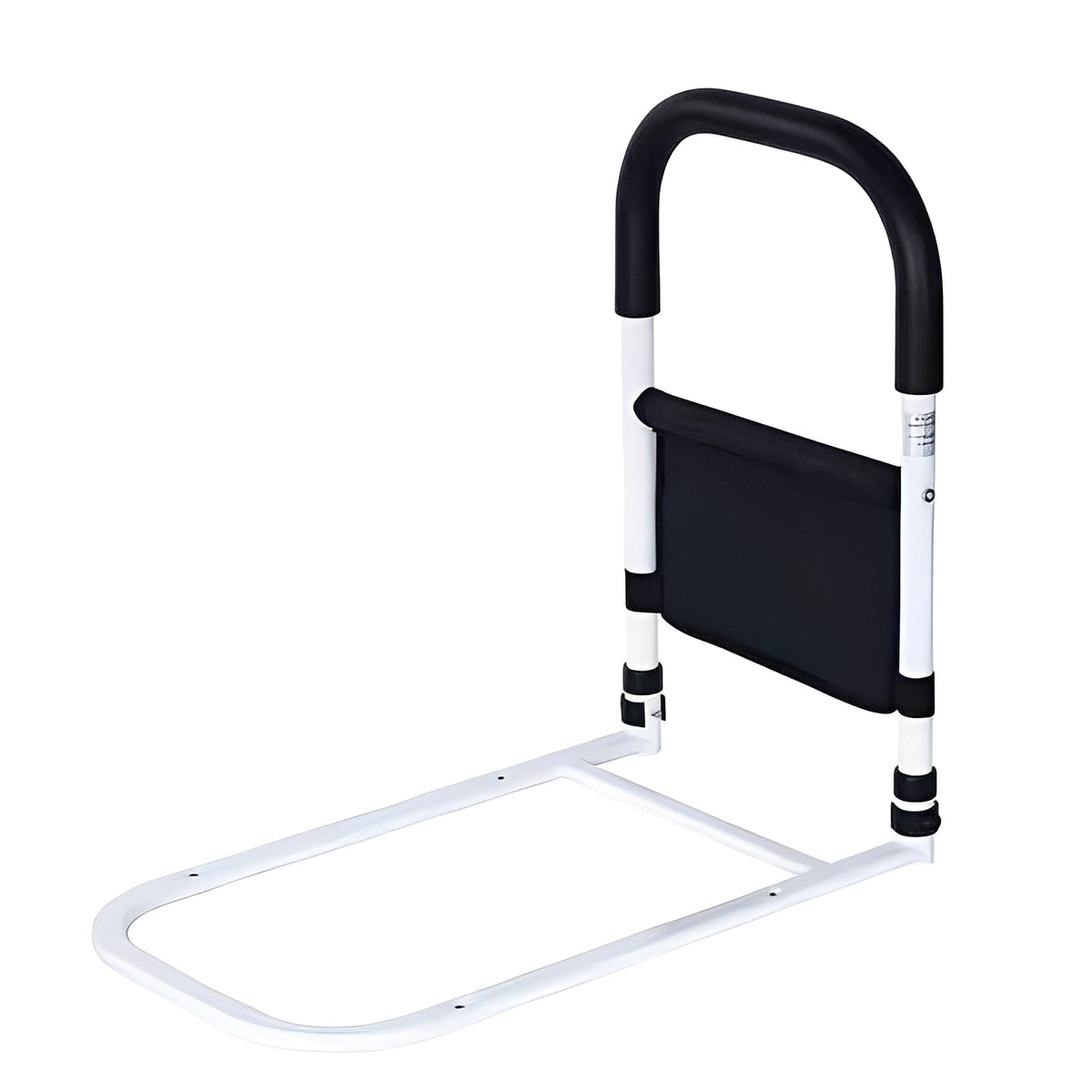 Bedside Support Rail with Adjustable Height for Easy Entry and Repositioning