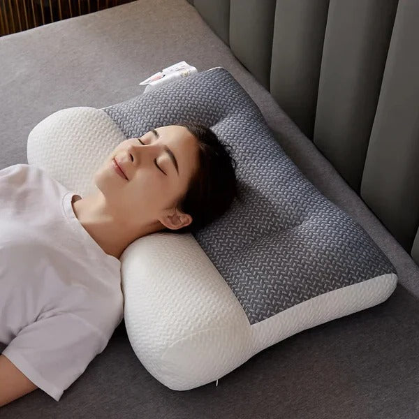Neck Roll and Contour Design Convertible Travel Pillow