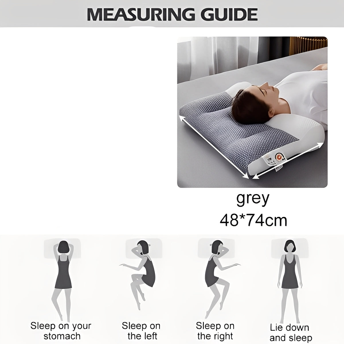 Neck Roll and Contour Design Convertible Travel Pillow