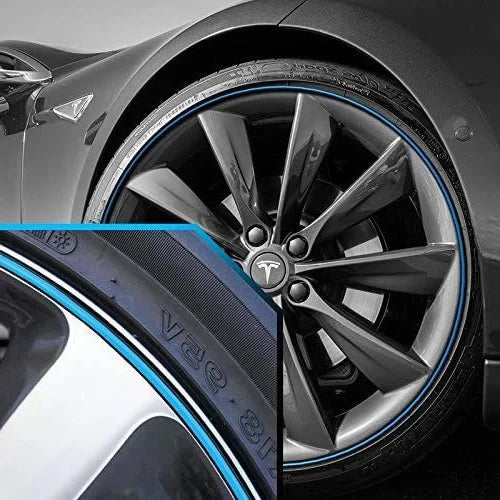 Trim Cover and Guard for Car Wheel Rim Strips