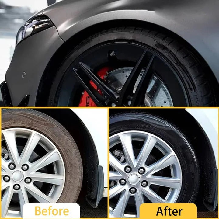 Set of 2 Tire Shine Spray for Surface Protection