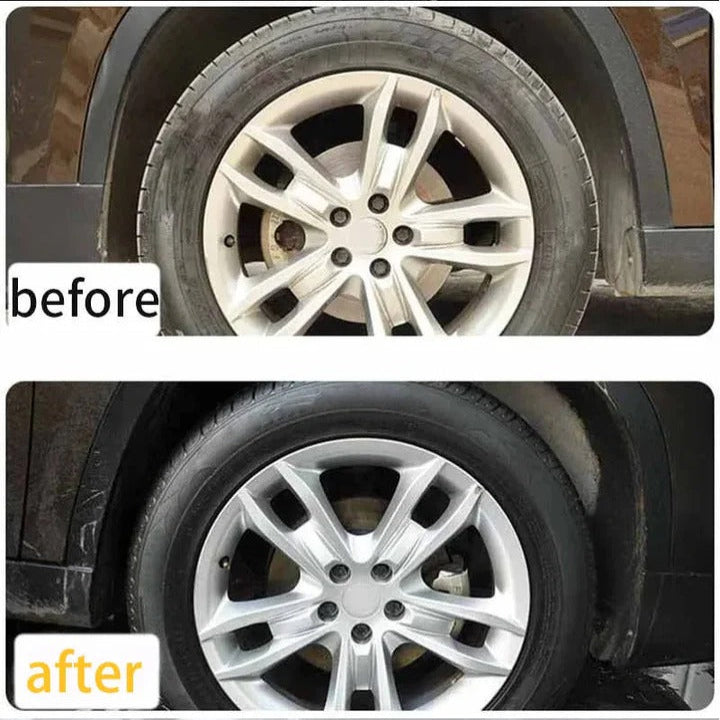 Set of 2 Tire Shine Spray for Surface Protection