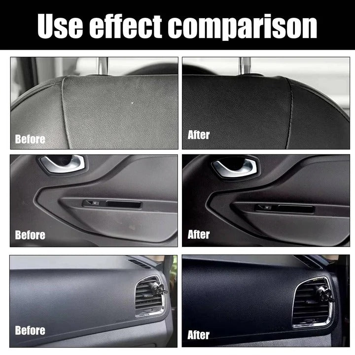 Set of 3 Interior Surface Cleaning Sprays for Cars