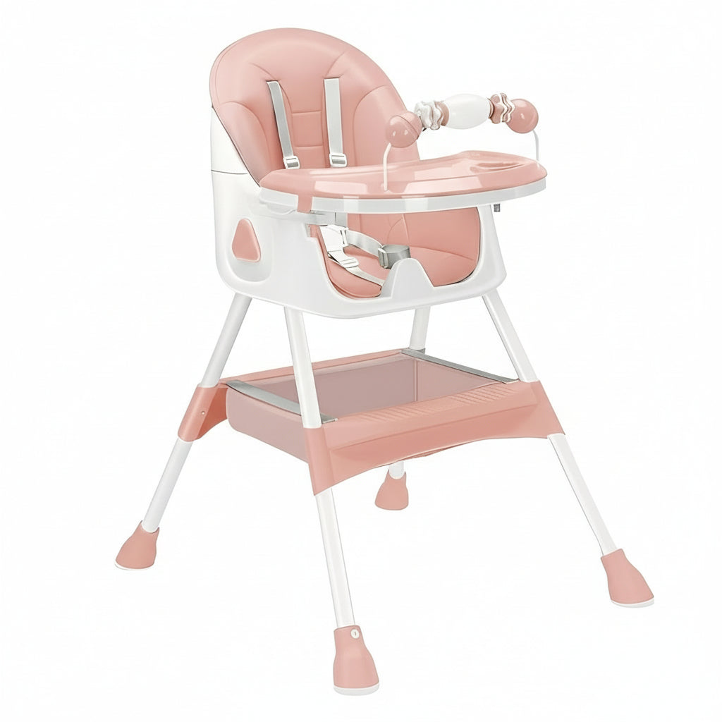 Stainless Steel Framed Foldable Chair for Infants
