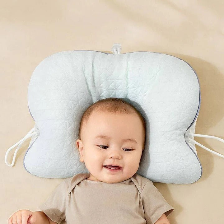 Memory Foam Baby Pillow with Adjustable Supportive Design