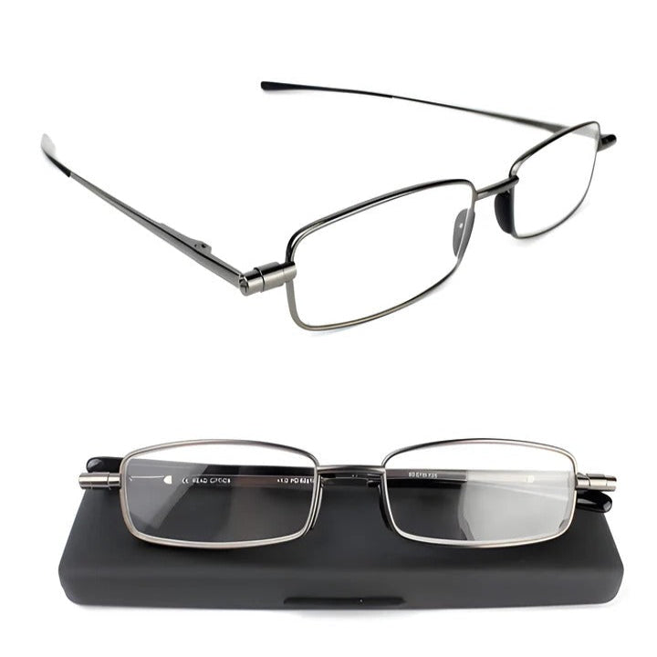 Stainless Steel Frame Folding Eyewear for Close Work