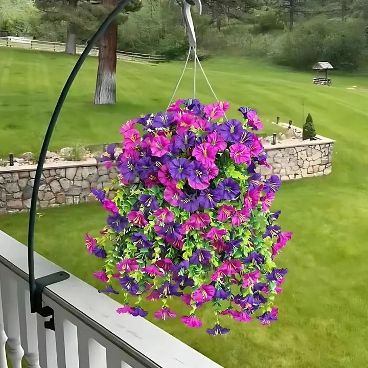 Decorative Hanging Morning Glory Flowers for Artificial Arrangements