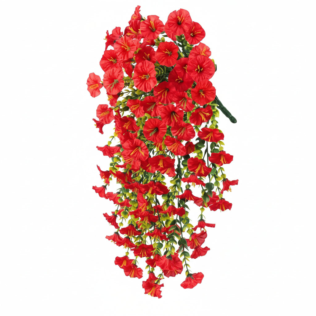 Decorative Hanging Morning Glory Flowers for Artificial Arrangements