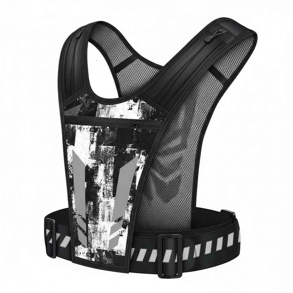 Running Vest with Storage and Phone Holder – Adjustable Design