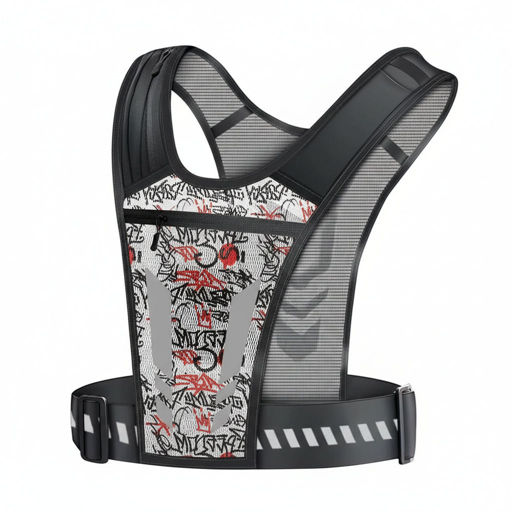 Running Vest with Storage and Phone Holder – Adjustable Design