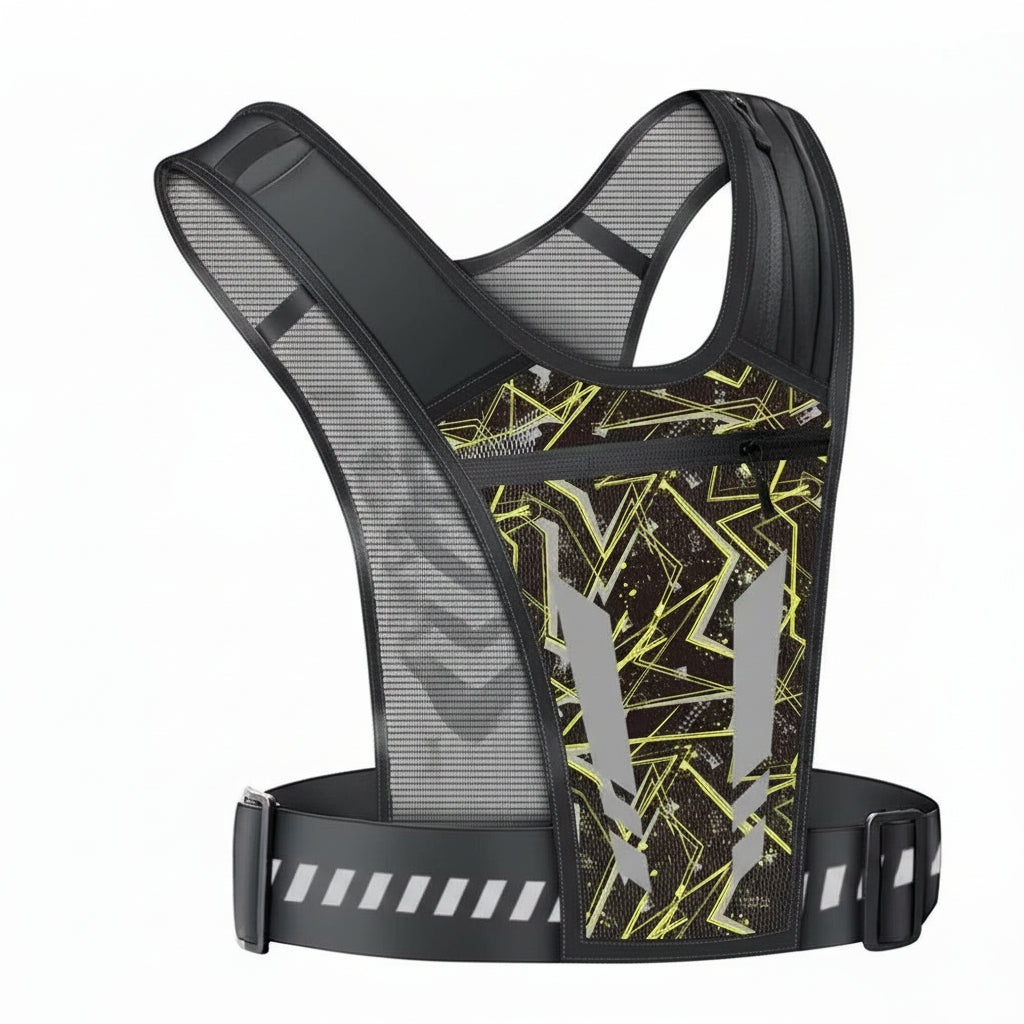 Running Vest with Storage and Phone Holder – Adjustable Design