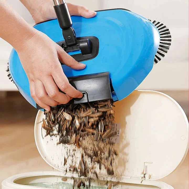 Cordless 2-in-1 Vacuum Cleaner - Handheld and Broom Suction Device