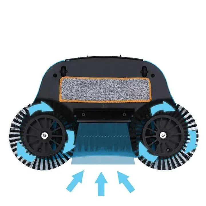Cordless 2-in-1 Vacuum Cleaner - Handheld and Broom Suction Device