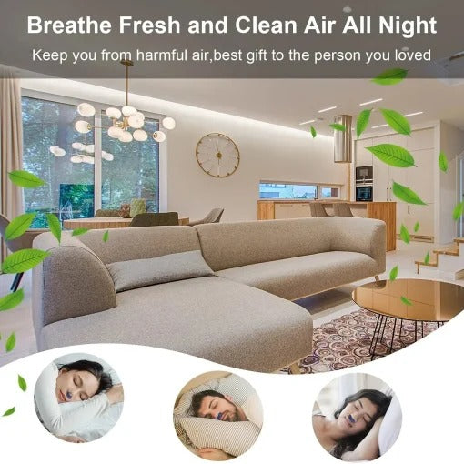 Rechargeable Battery Sleep Airflow Device Without Hose