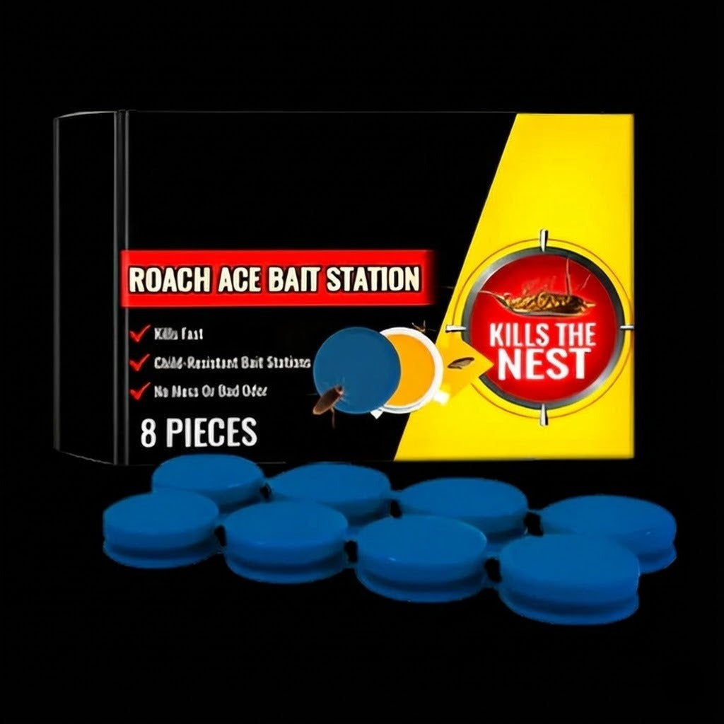 Cockroach Trap with Gel Bait - Indoor Enclosed Station